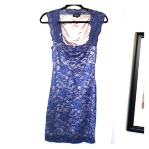 Blue Lace dress